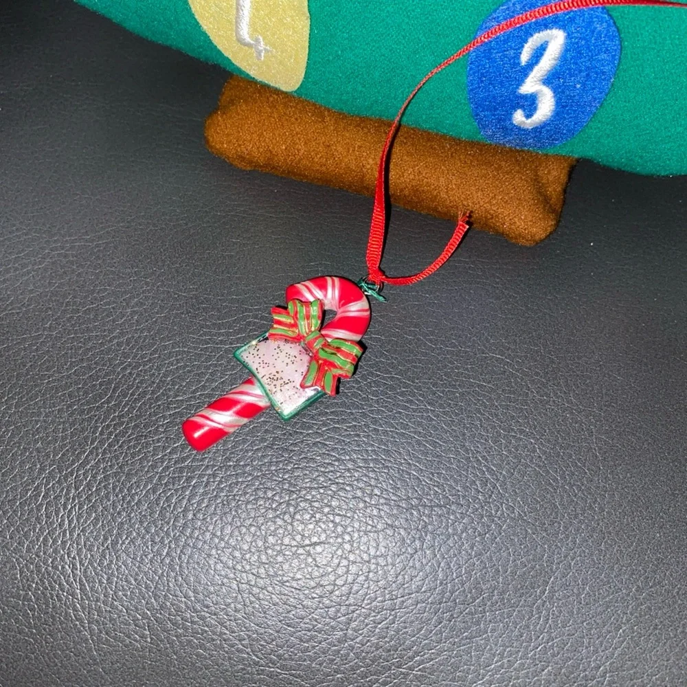 Christmas Tree Shape Advent Countdown Calendar Throw‎ Pillow 21.5” New